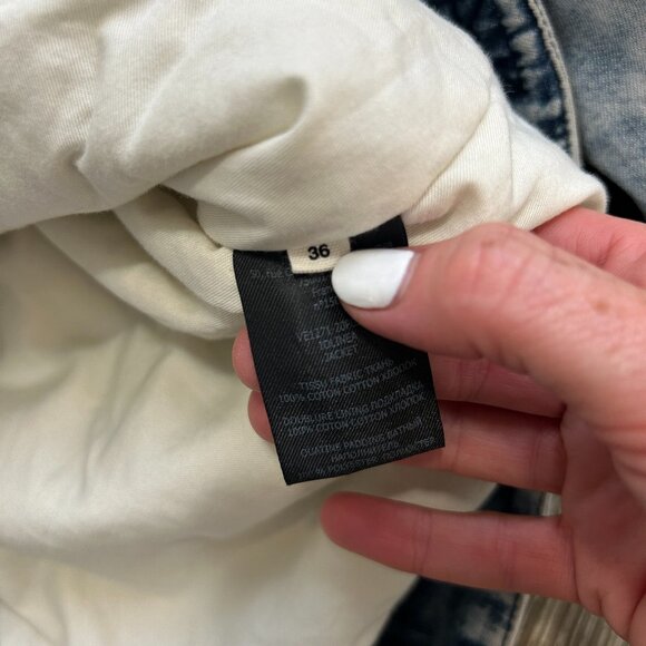 Isabel Marant Etoile Denim Lolinea Jacket Size Small - Picture 5 of 6